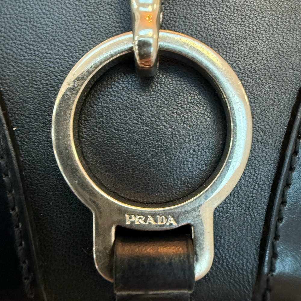 Rare Archival Prada 1990s Vitello Driver Bag - Collector’s Piece - Picture 12 of 16